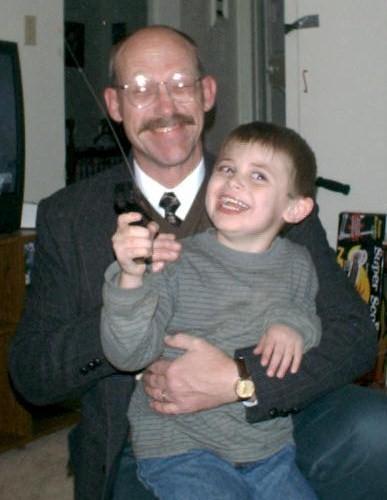 Grandpa Hanes & Matt.